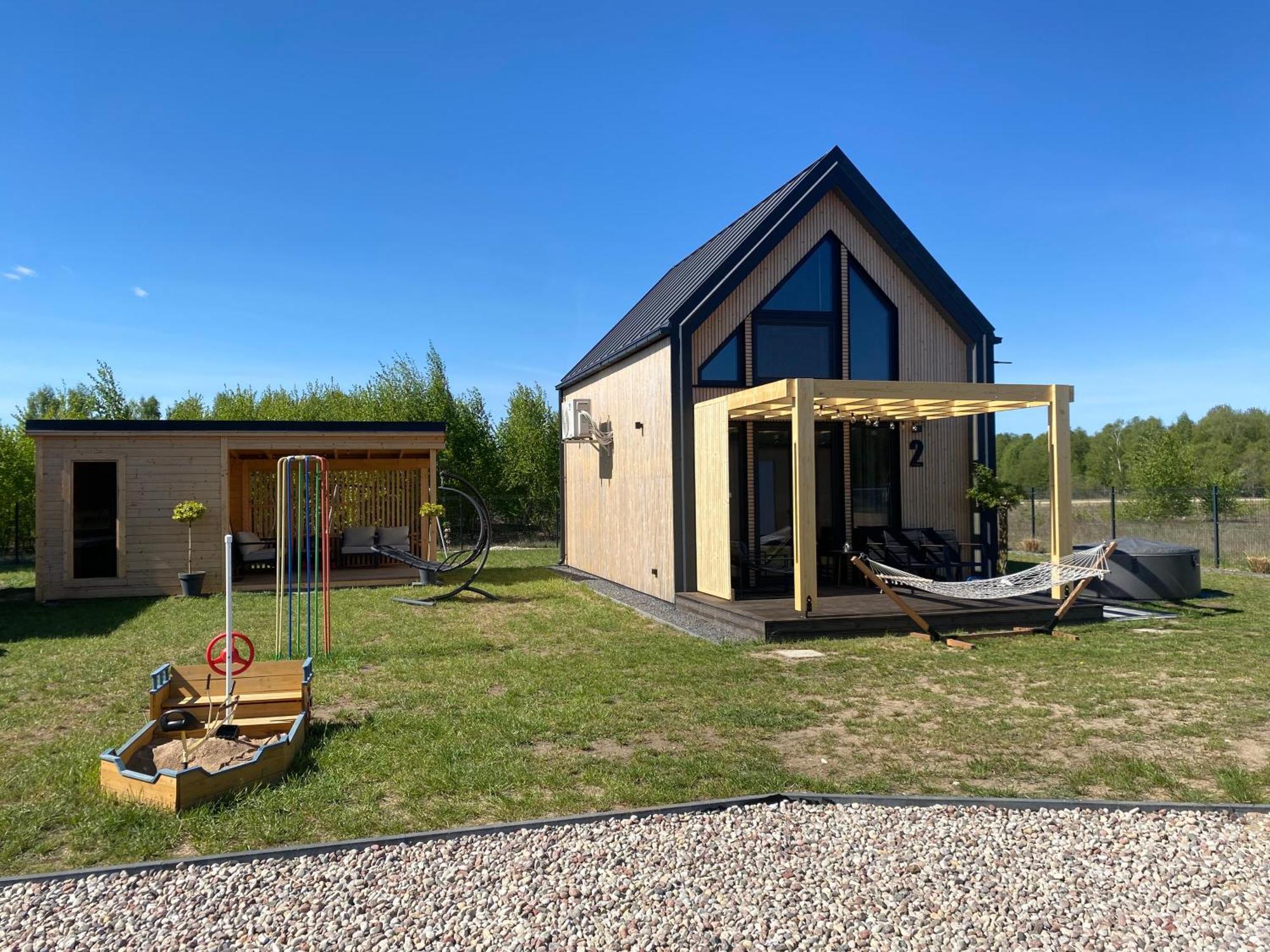 Mazurska Stodola Na Polwyspie Pilchowskim Pilchy Exterior photo