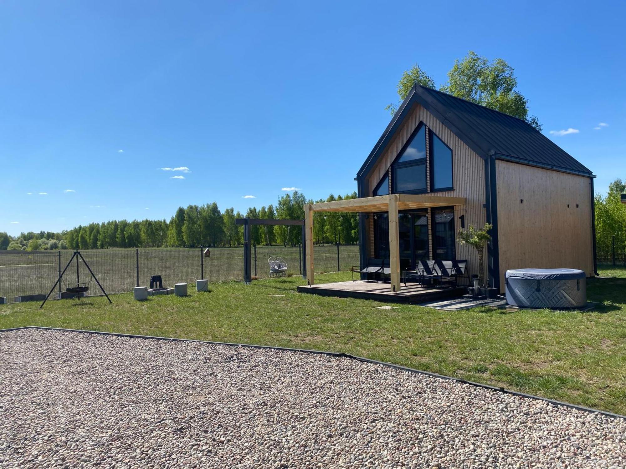 Mazurska Stodola Na Polwyspie Pilchowskim Pilchy Exterior photo